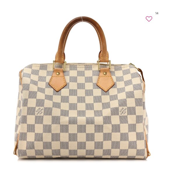 Authentic Louis Vuitton Damier Print Speedy 30 (2008) - Picture 1 of 14